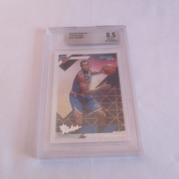 2019-20 DONRUSS THE ROOKIES #3 RJ BARRETT 8.5 NM-MT+ - Picture 5 of 5